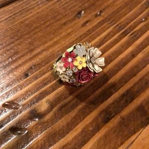 Juicy couture floral ring